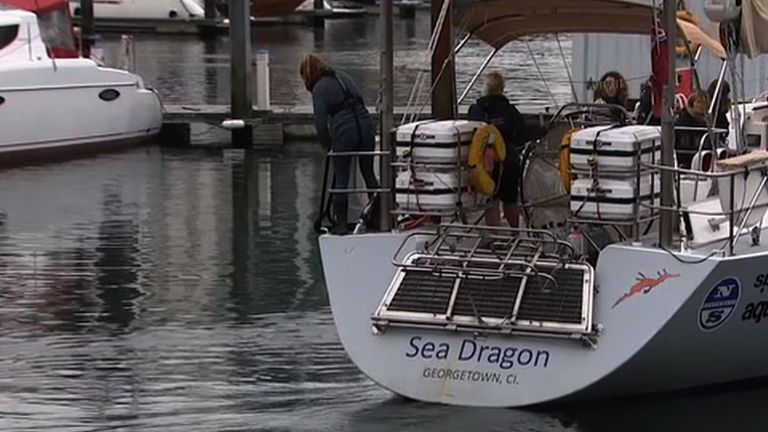 Deborah Stott is joining the all-women crew of the Sea Dragon as they assess plastic pollution in the oceans