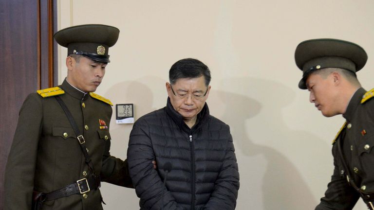 Hyeon Soo Lim was sentenced to hard labour for life in December 2015 