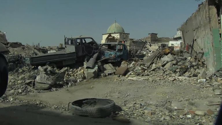 A view from inside Mosul&#39;s Old City