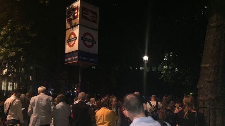 E cigarette explosion sparks evacuation at Euston station UK