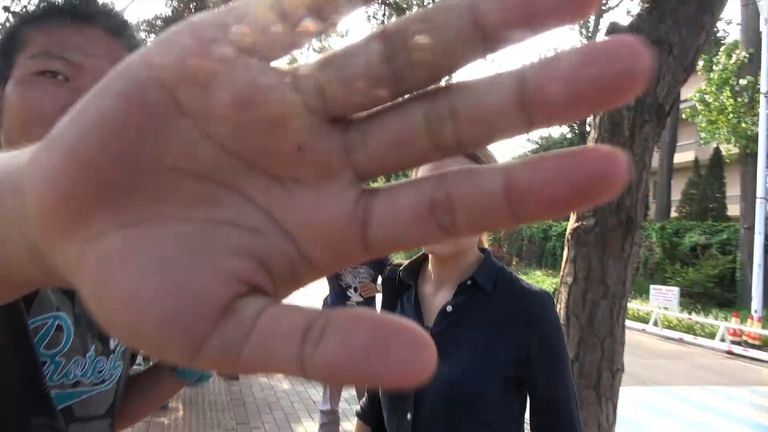 The Paste BN crew was told to stop filming by police in Beidaihe