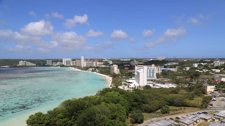 The US territory of Guam is known as a tourist desination
