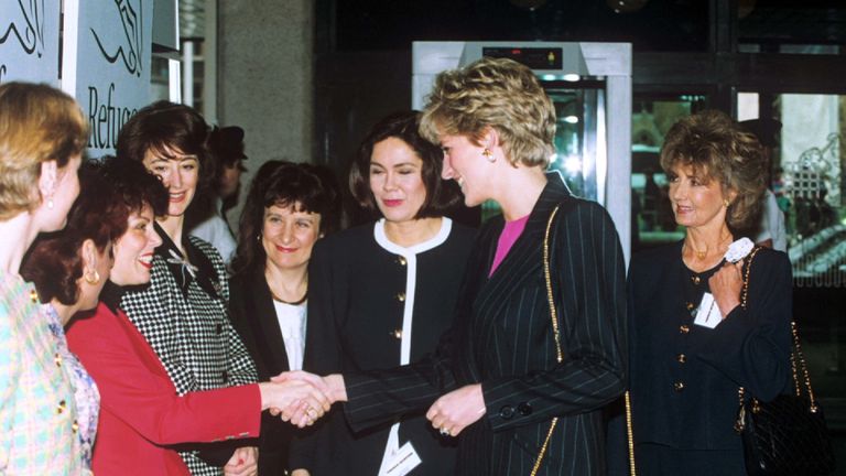 Ruby Wax says she was 'star-struck' meeting Princess Diana for the first time