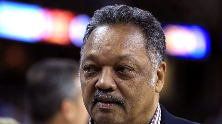 Reverend Jesse Jackson has called for Confederate monuments to be removed