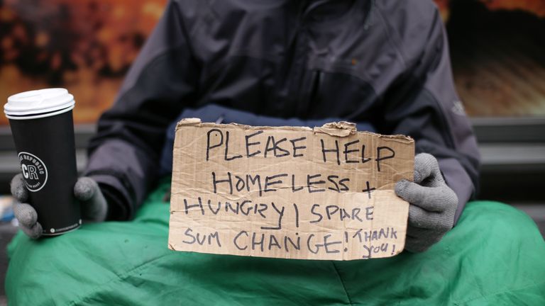 The scale of homelessness has &#39;increased significantly&#39; over the past five years
