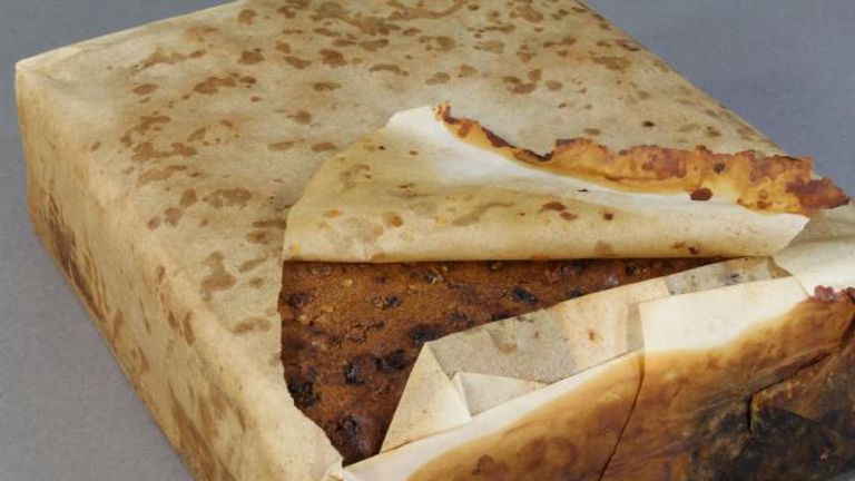 Fruit cakes are ideal high-energy food for polar expeditions. Pic: Antarctic Heritage Trust