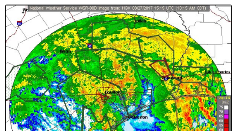 &#39;Catastrophic flooding&#39; is taking place in Texas, says the National Hurricane Center