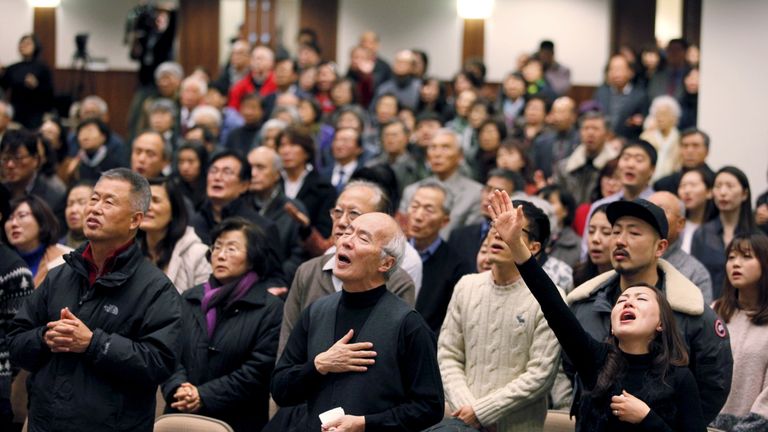 Lim's congregation in Toronto pray for him after his 2015 arrest