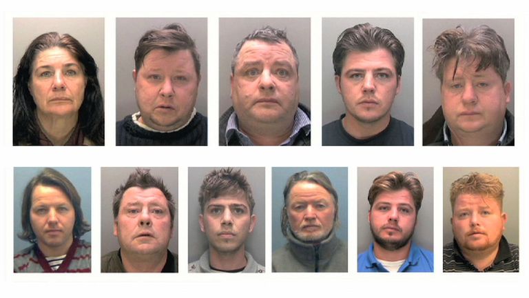 Eleven members of the Rooney family have been convicted of modern slavery
