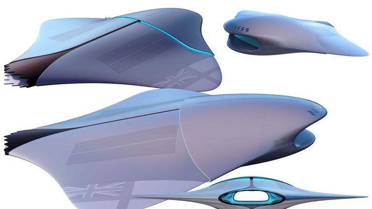 Young British scientists and engineers from UKNEST, a not-for-profit organisation which promotes science, engineering and technology for UK naval design, took part in the design challenge to design futuristic submarines. Pic: Royal Navy

