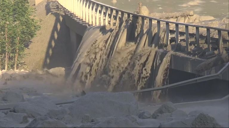 Switzerland Landslide Eight Missing After Village Hit Near Italian