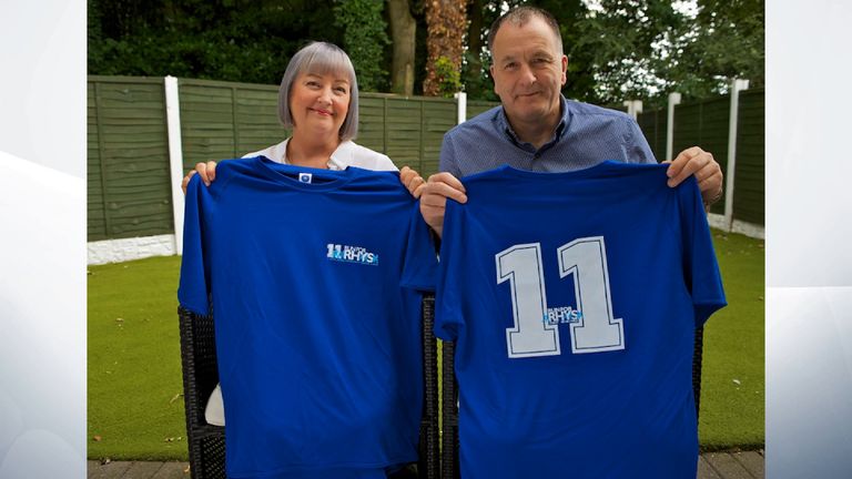 Rhys' parents, Melanie and Steve Jones, have campaigned against gang violence