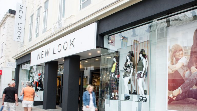 Undated handout file photo issued by New Look of one of their stores, as the high street chain revealed tumbling sales and earnings in a "difficult" market and warned trading would remain under pressure into 2018. PRESS ASSOCIATION Photo. Issue date: Tuesday August 8, 2017.