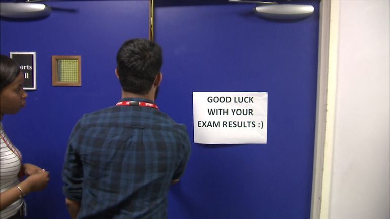 Students will be opening their A Level results but more pupils are looking for alternatives to university.