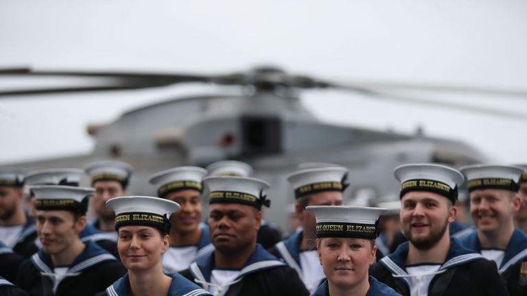 The youngest crew member is 17 and the oldest is 58 - and here's just some of them