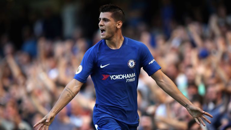 Chelsea Boss Antonio Conte Tells Alvaro Morata To Get Aggressive