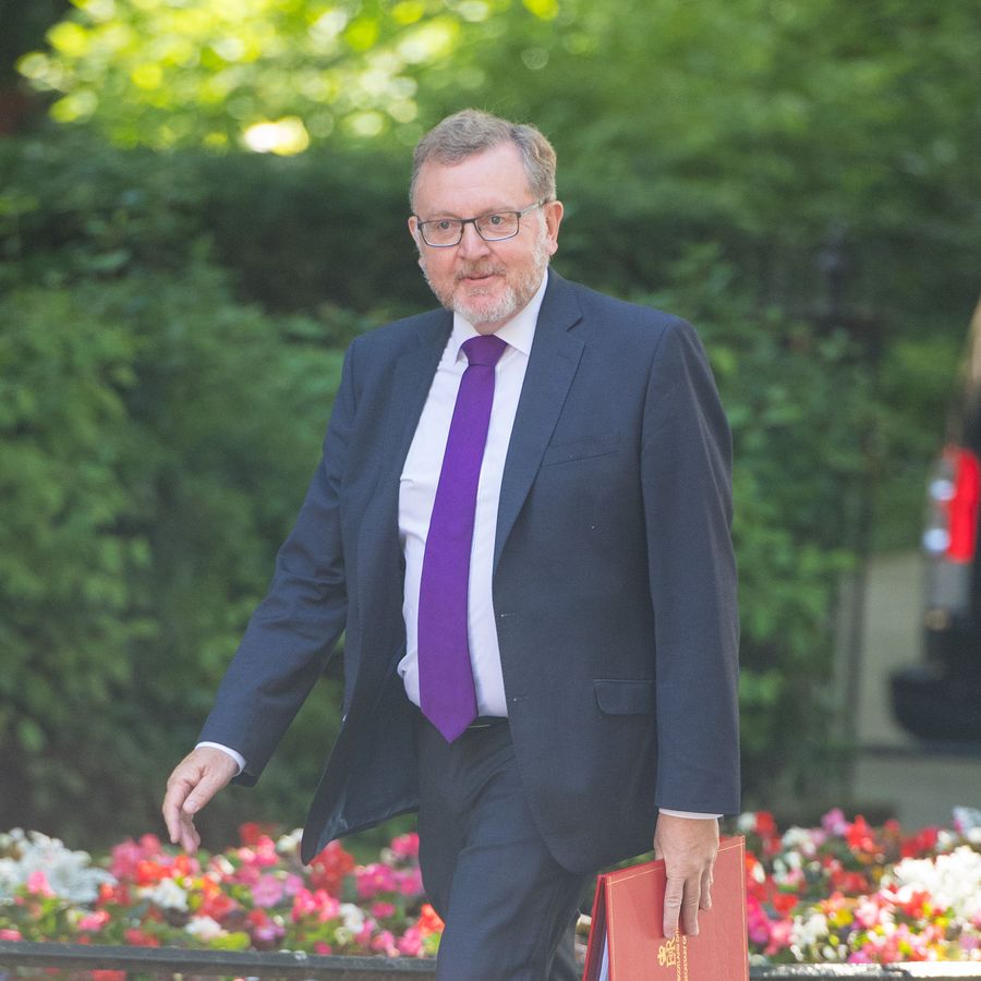 Scottish Secretary David Mundell arrives at 10 Downing Street for a Cabinet meeting