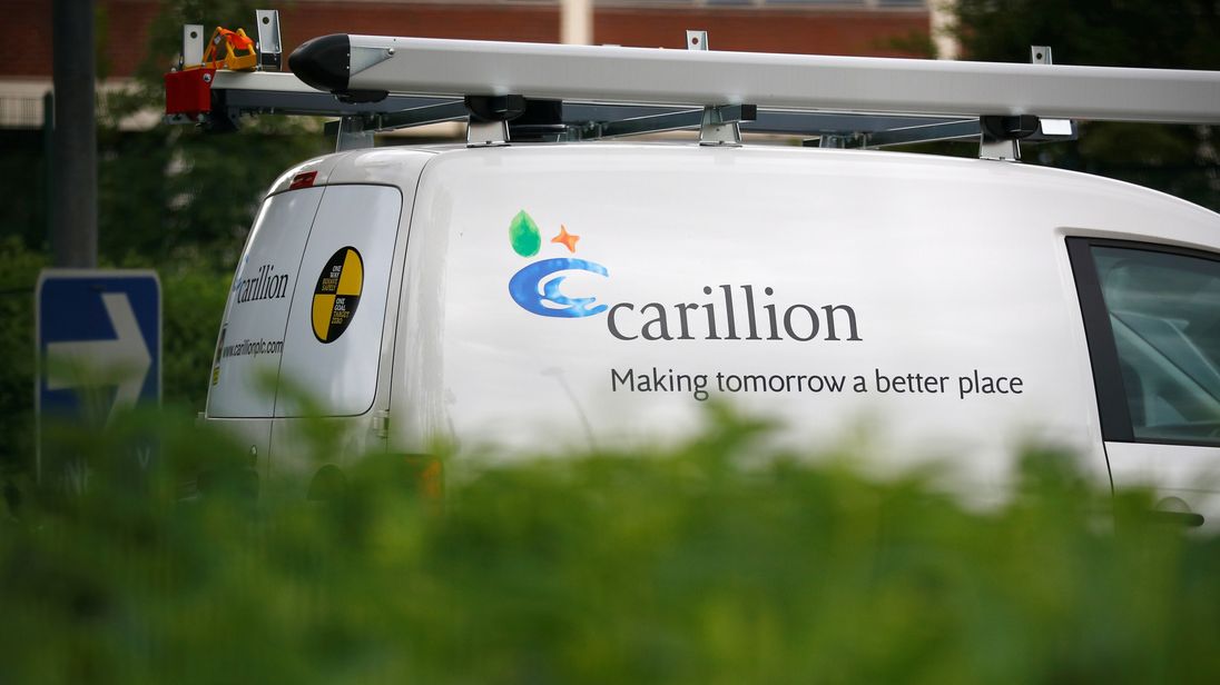 Carillion van