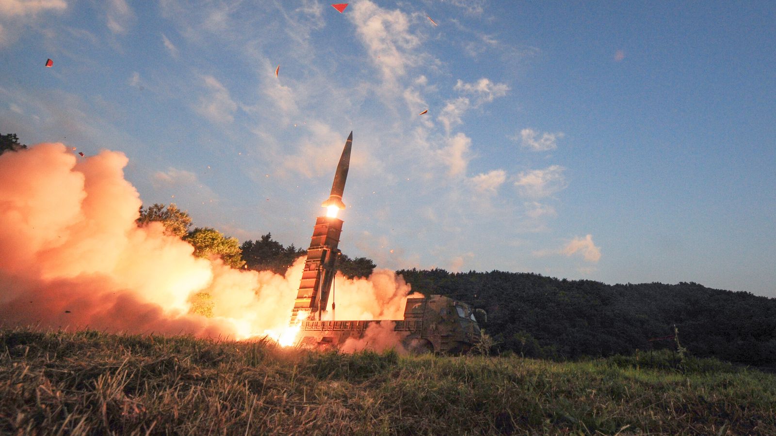 South Korea has performed missile drills in the wake of its neighbour's nuclear test