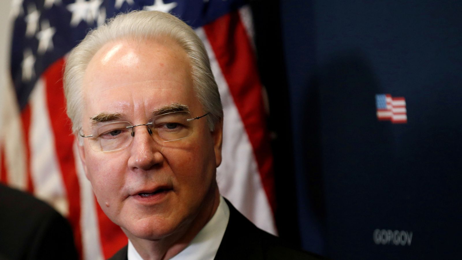 US health secretary Tom Price quits over chartered flights furore US