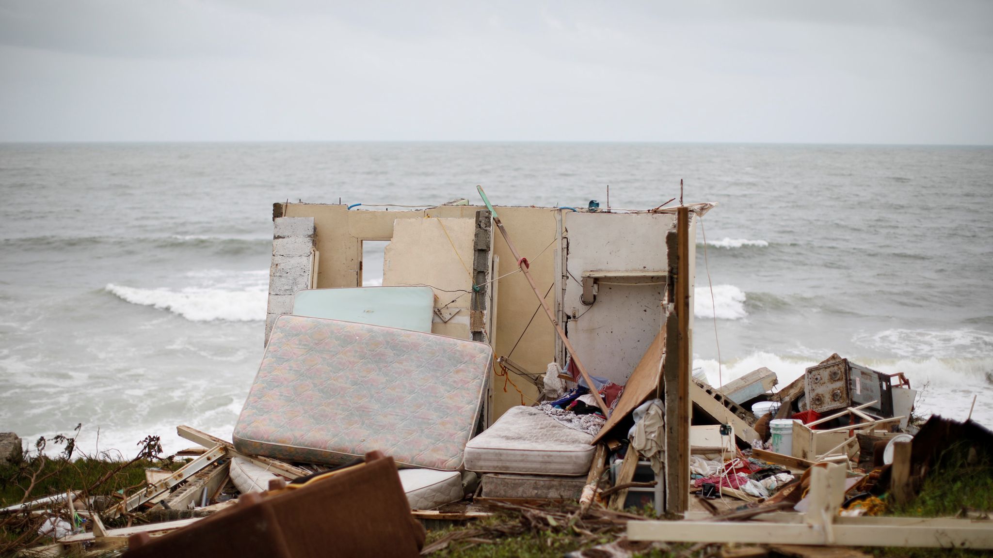 How Do You Rebuild An Island After A Hurricane? | World News | Sky News