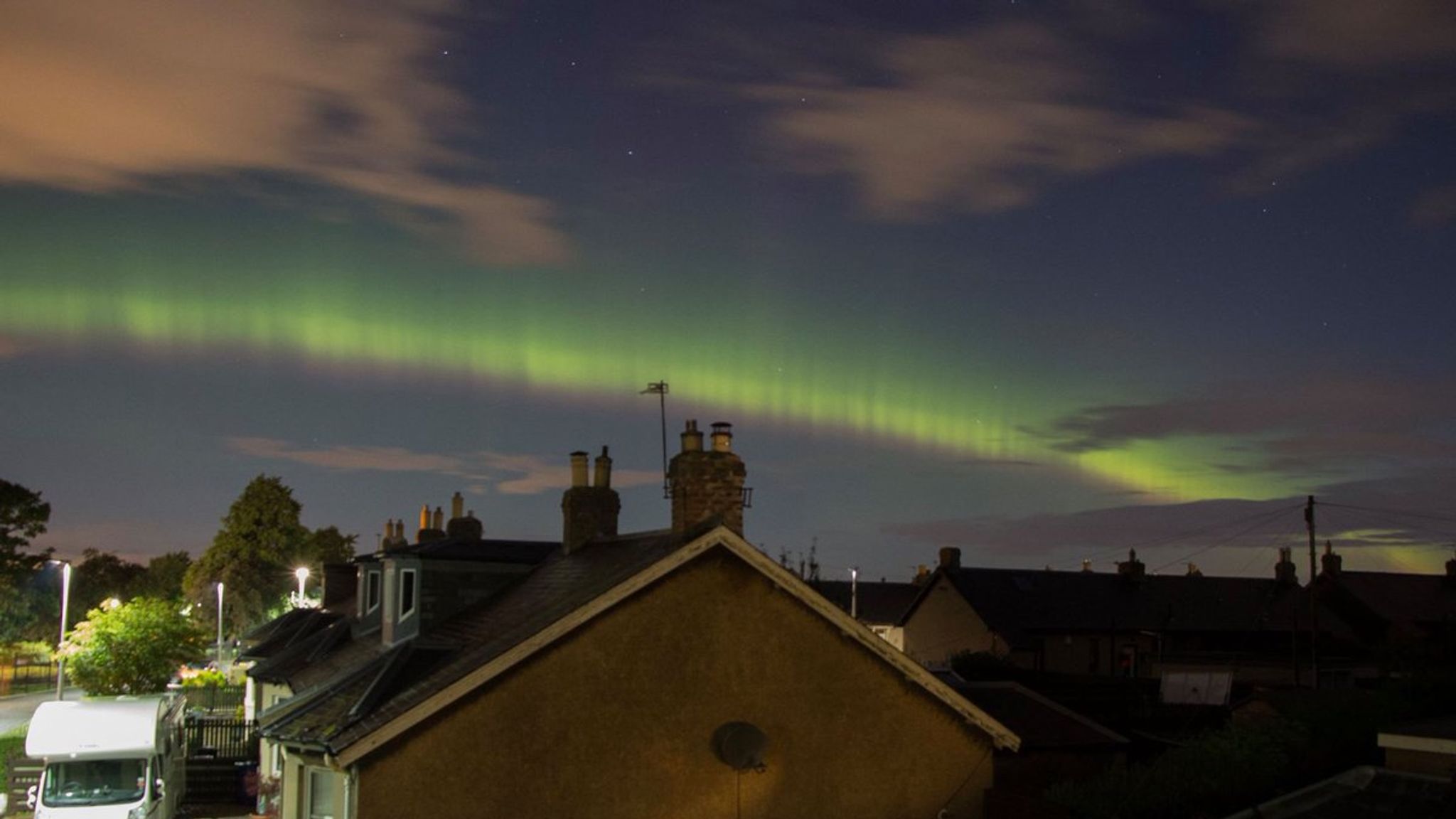 Solar storm set to shower UK with Northern Lights on Wednesday night