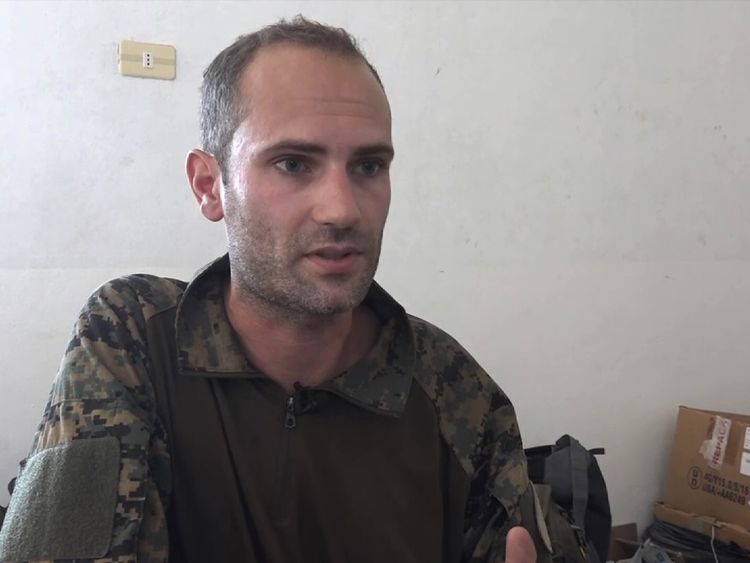 Macer Gifford is 30 and from Cambridge but went to join kurdish forces fighting IS in Raqqa