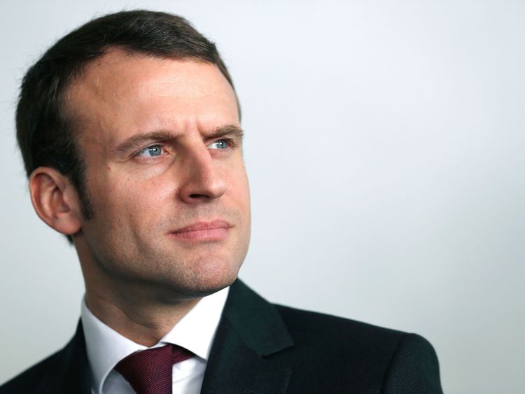 FRANCE — Emmanuel Macron