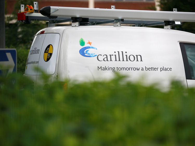 Carillion van