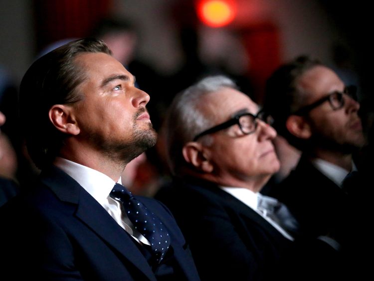 Martin Scorsese and Leonardo DiCaprio 