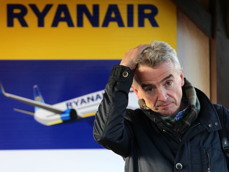 Michael O'Leary has 'sincerely apologised' to customers affected by cancellations