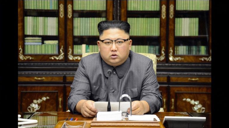 Kim Jong Un described Donal Trump as "deranged" 