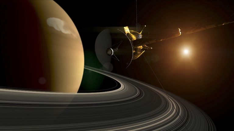 Cassini&#39;s 20-year mission to Saturn is coming to a fiery end