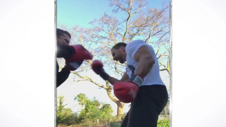 Rio Ferdinand has been training to become a boxer