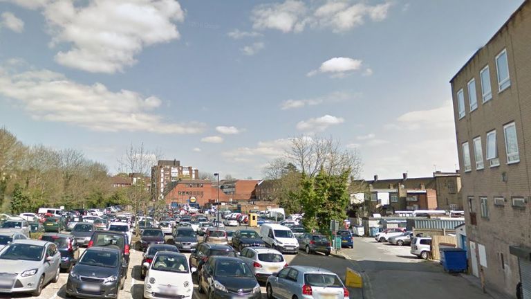 The attack happened in Stanmore, northwest London