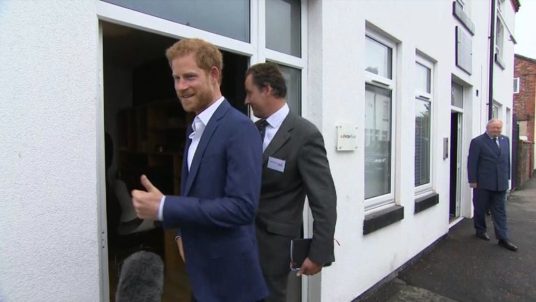Prince Harry called it &#34;great&#34;