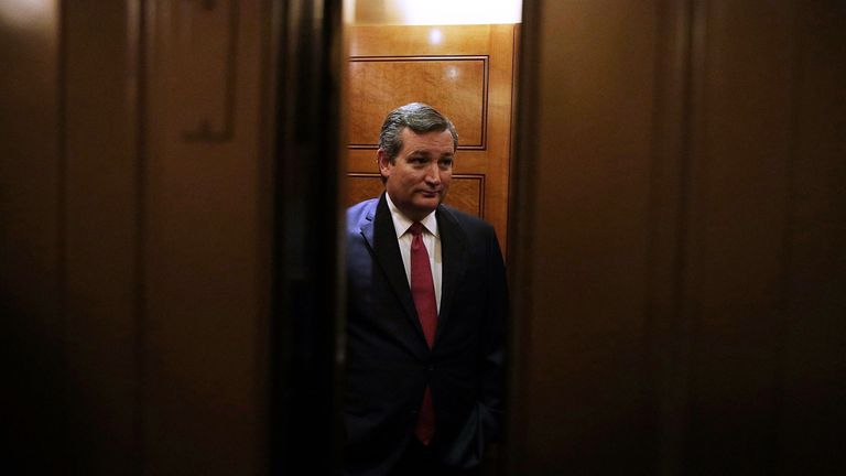 Texas senator Ted Cruz likes porn video on Twitter account