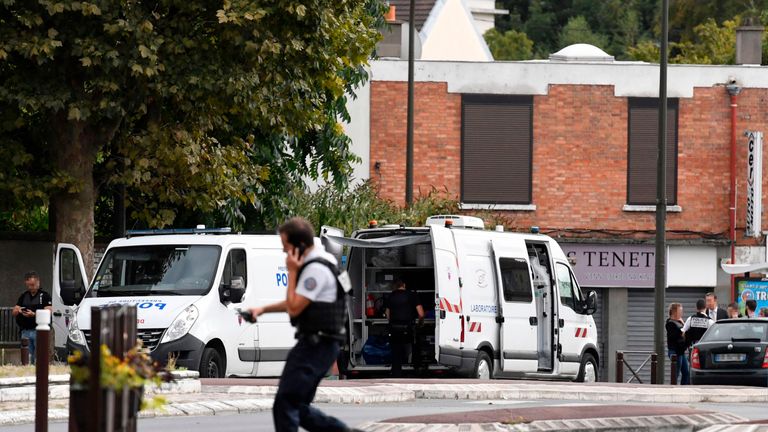 The raid uncovered ingredients for TATP, gas canisters and electrical wiring