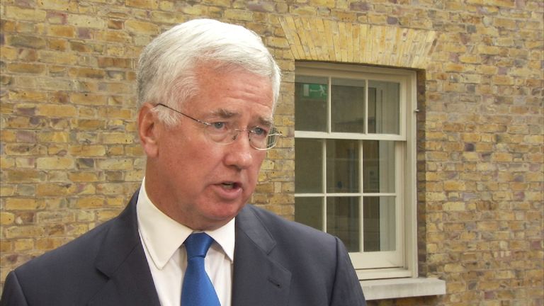 Michael Fallon outlines the British response to Caribbean hurricanes