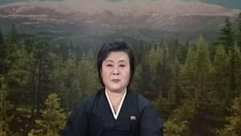 North Korean newsreader Ri Chun-hee announces news of Kim Jong-il&#39;s death in 2011
