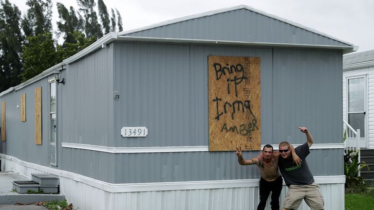 Some Florida residents have ignored the warnings and refused to evacuate