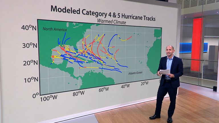 Tom Cheshire examines modeling predictions for future hurricanes