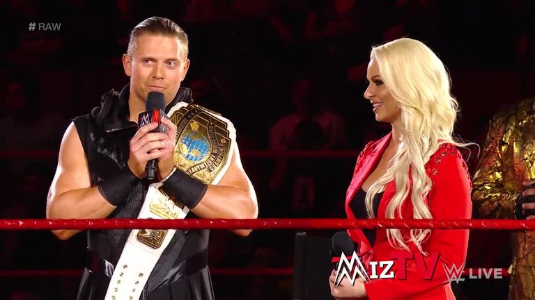The Miz Reveals That Maryse Is Pregnant Video Watch Tv Show Sky