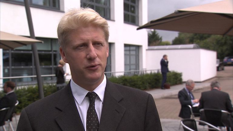 The Universities Minister Jo Johnson says universities could be fined if they reward huge salaries 