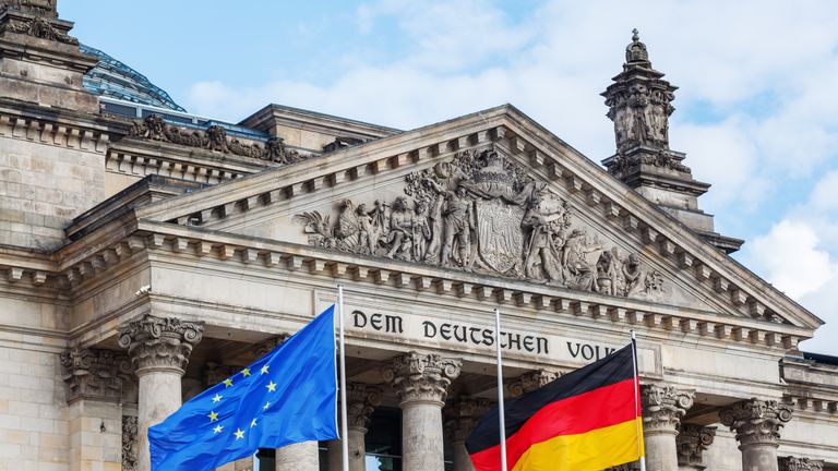 Stock photo of the German Bundestag