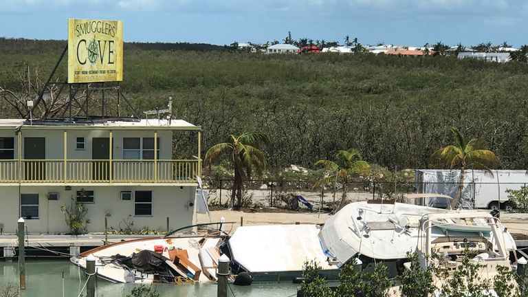 Isamorada, a village encompassing six of the Florida Keys