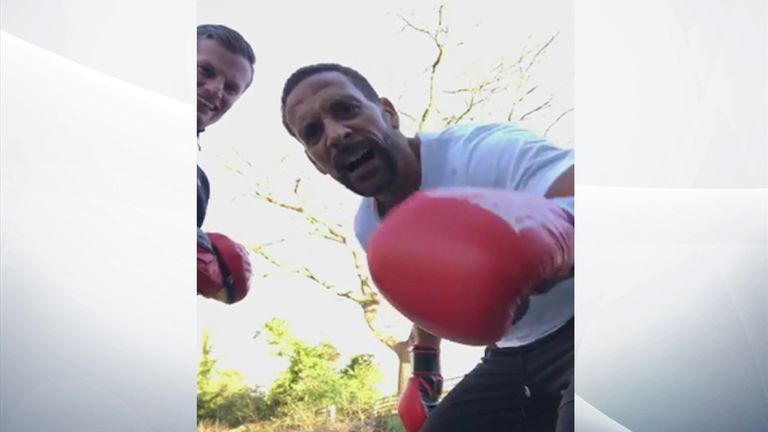 Rio Ferdinand is taking up boxing