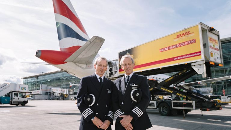 The brothers called time on their BA careers at age 60