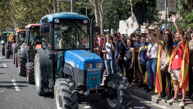 Farmers have vowed to protect polling stations