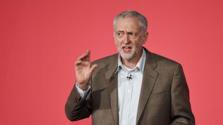 Jeremy Corbyn in 2015